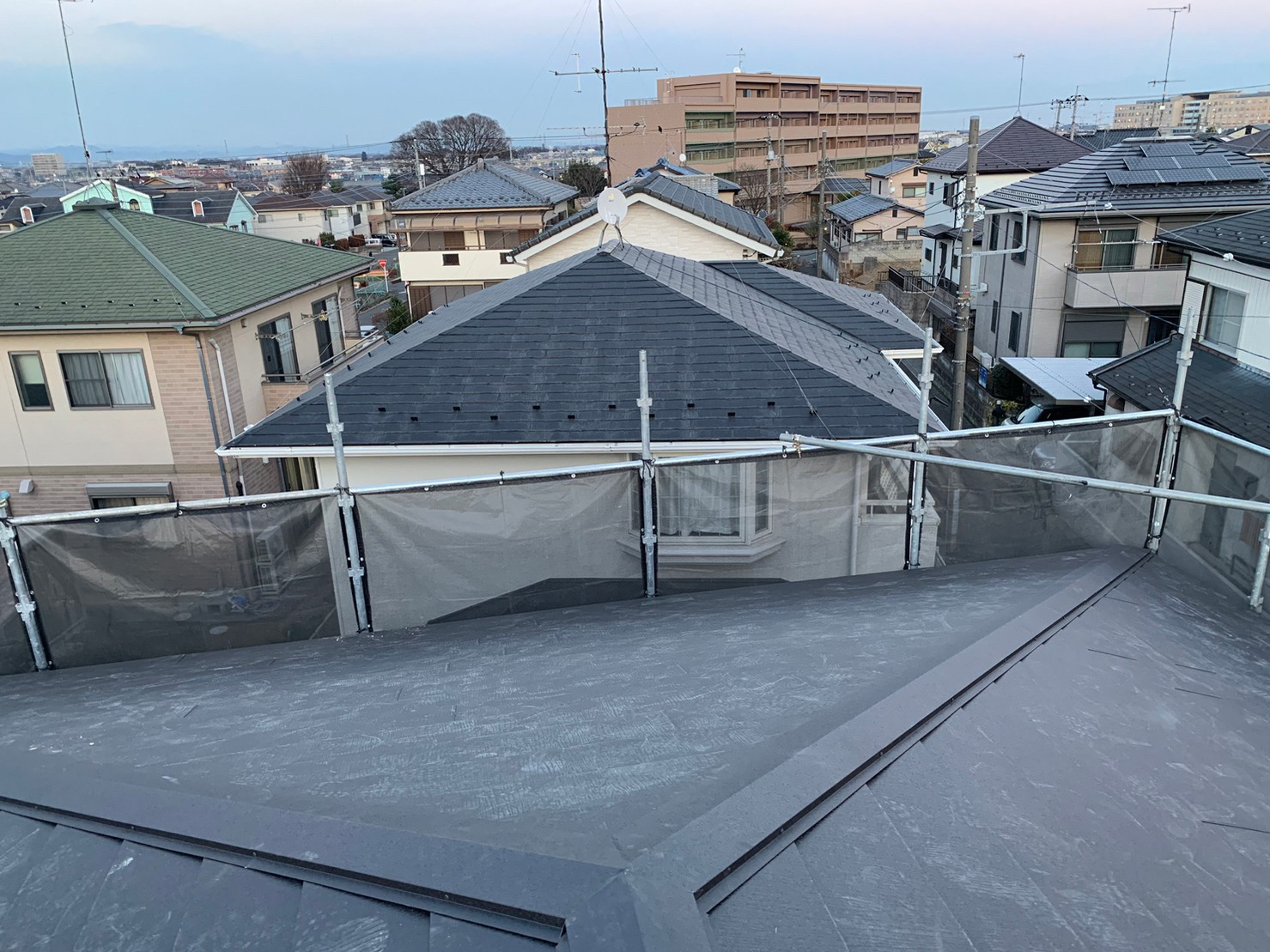 埼玉県深谷市で屋根葺き替え施工を行いました！