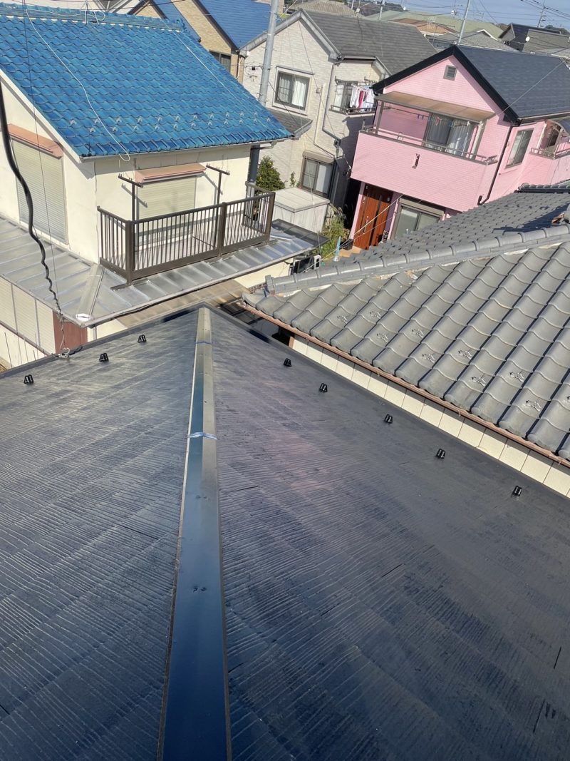 埼玉県伊奈町で屋根塗装を施工致しました！