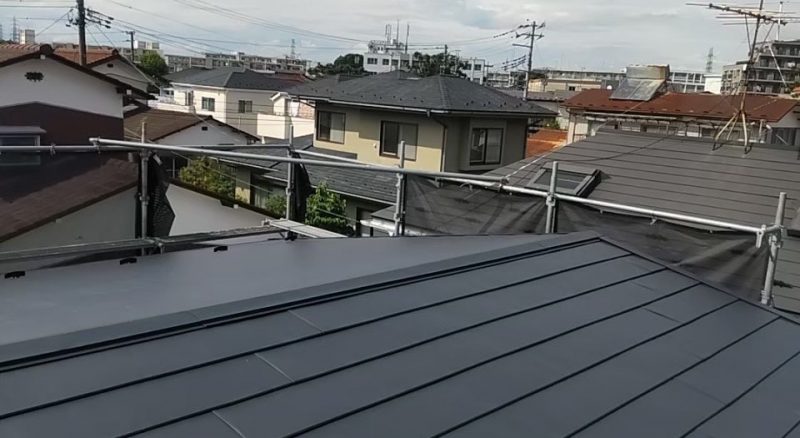 宮城県仙台市で屋根葺き替え施工を行いました！！