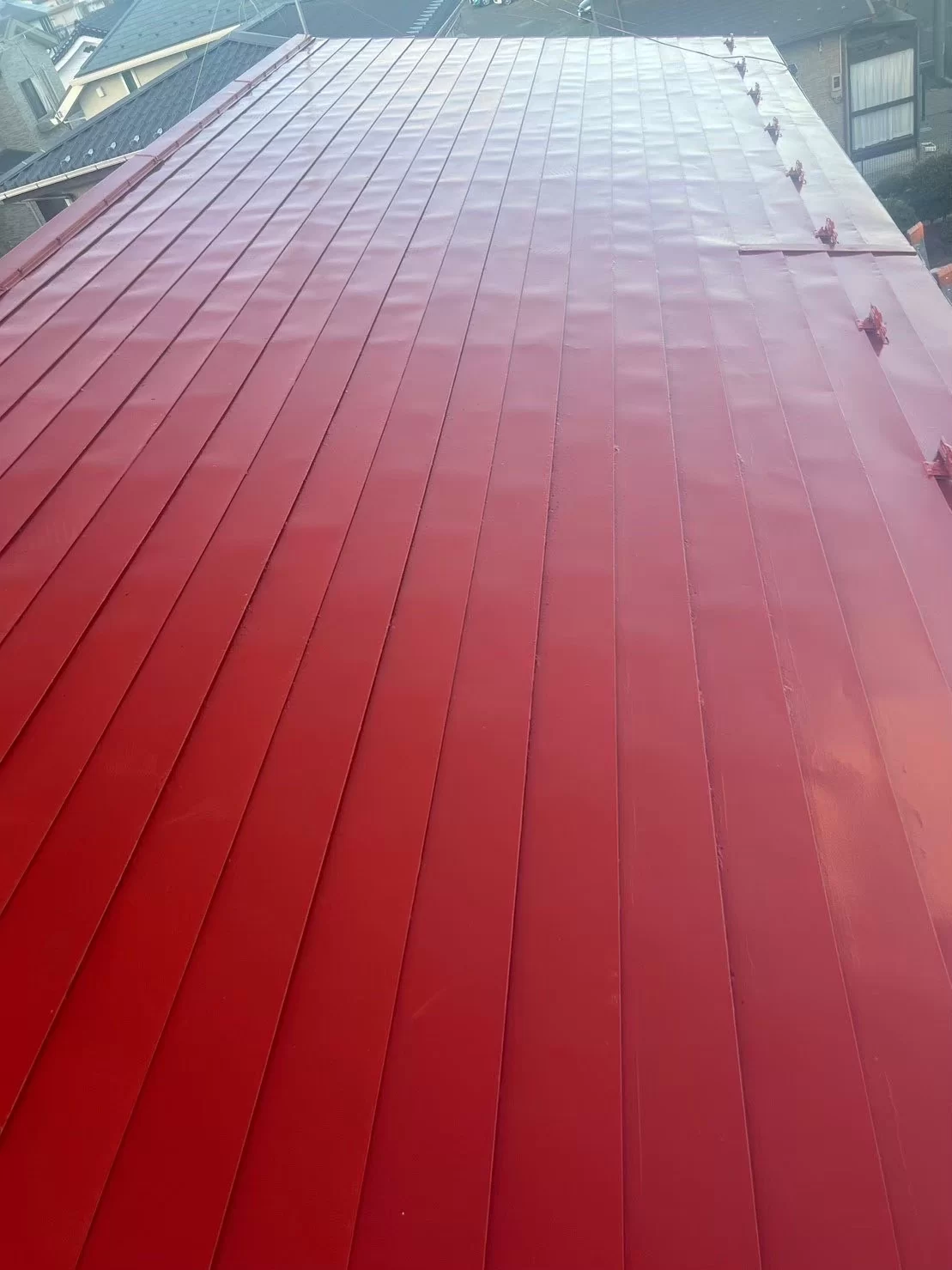 埼玉県越谷市で屋根塗装を行いました